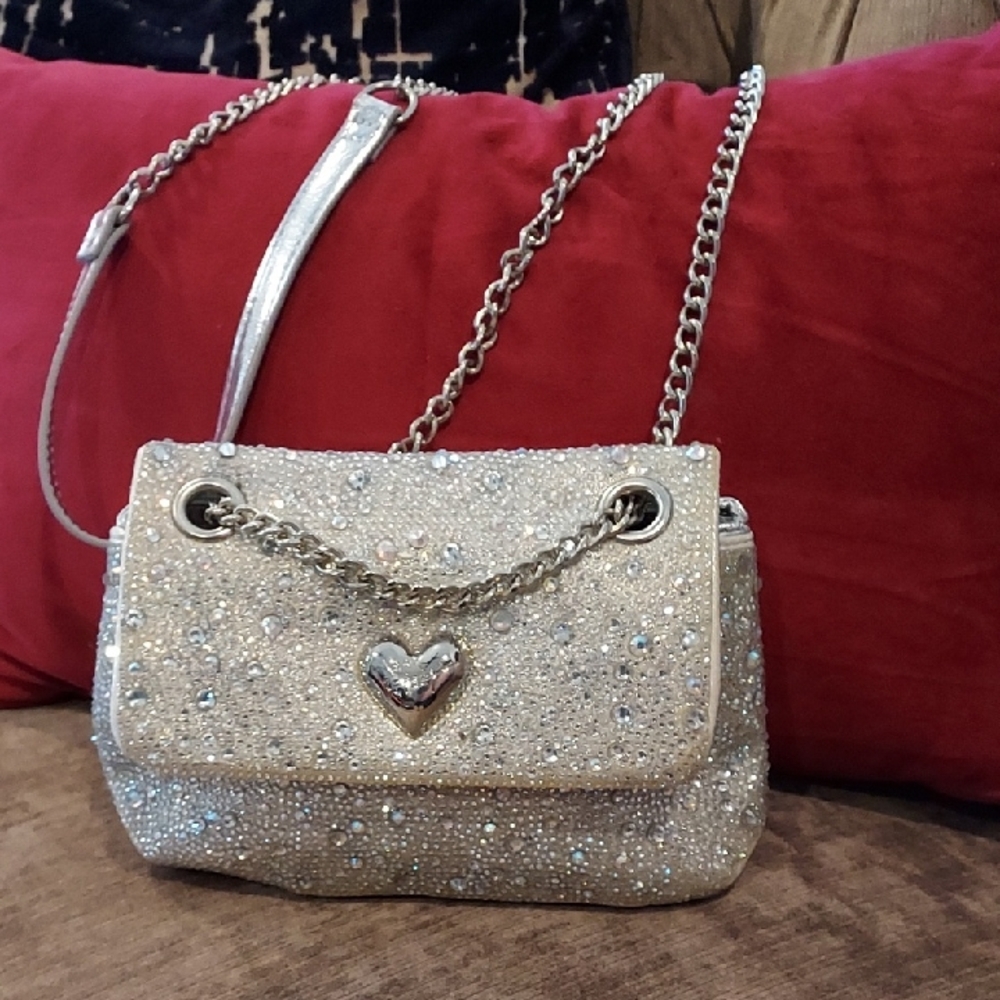 Eler Heart-Embellished Women's Bag